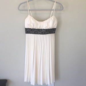 Charlotte Russe little white dress size S